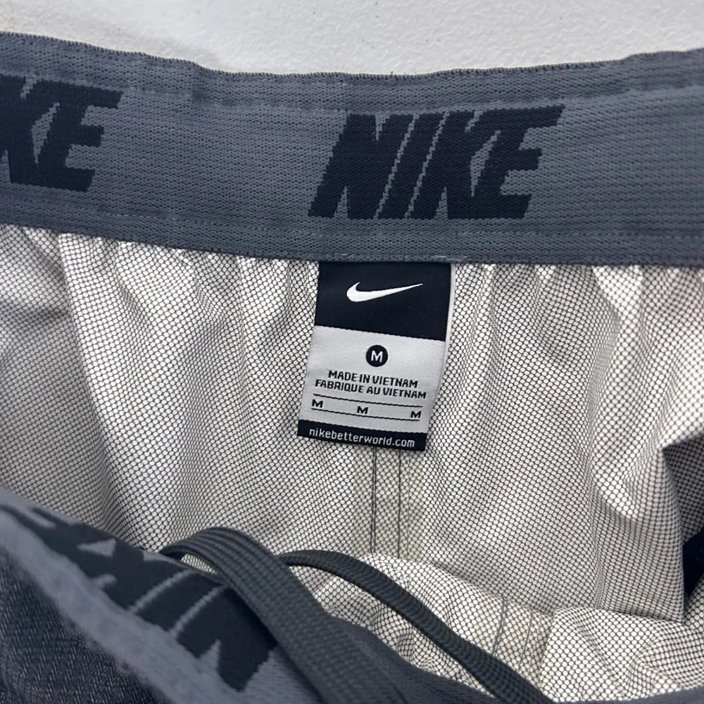 Nike Storm-FIT Golf Pants Mens Medium Gray Zippered Hem 535636 Waterproof